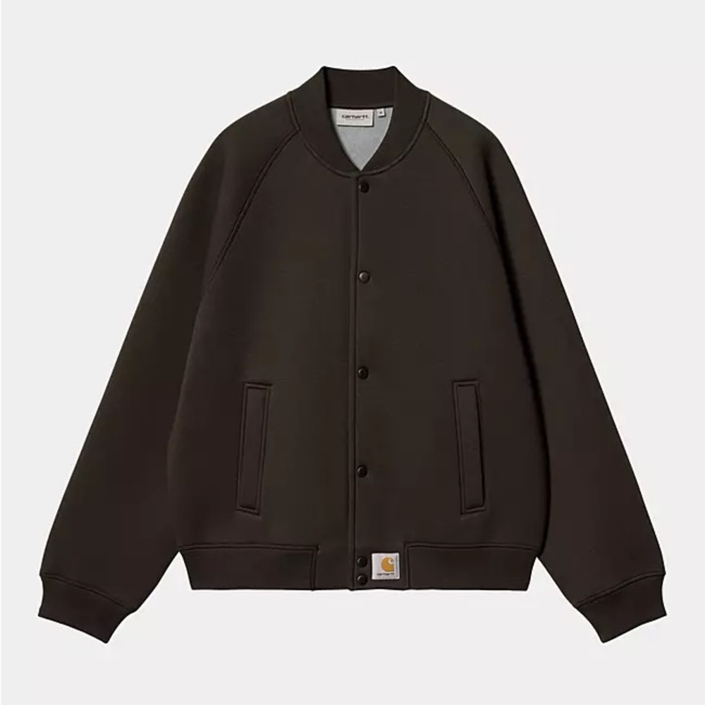 carhartt wip car-lux bomber, Medium Tobacco/Grey, New with Tags